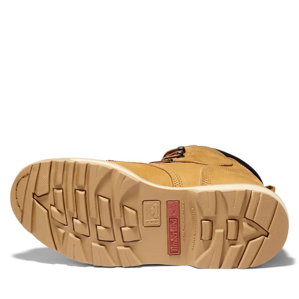 Bocanci De Muncă Timberland Barbati Maro - Pro® Pit Boss 6\" Soft Toe - Romania - CHGNYS701